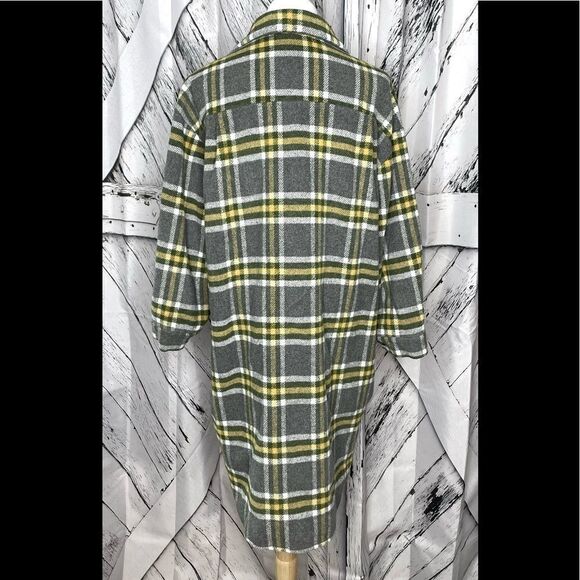 Doo B Doo B Plaid Shacket Shirt Jacket Size Small - Picture 4 of 7